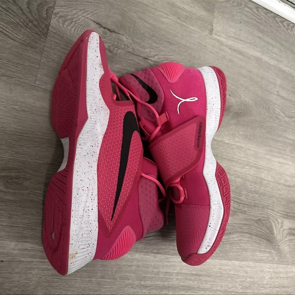 Size 14 - Nike Zoom HyperRev 2016 Think Pink - Picture 1 of 5